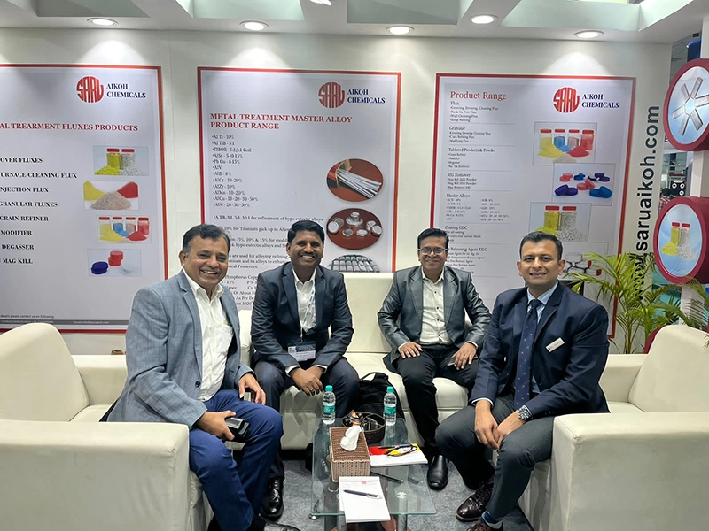 Saru Aikoh Chemicals Pvt. Ltd. Proudly Participated at ALUCAST 2024 – Advancing Innovation in Foundry Chemistry